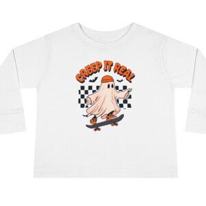 "Creep it Real" Graphic Long Sleeve T-Shirt